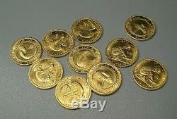 2020 1/10 troy oz. 999 Fine GOLD Daniel Carr Design Prospector Gold Bullion Coin