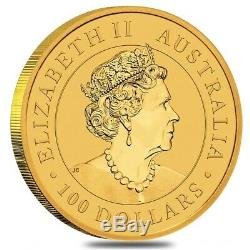 2020 1 oz Australian Gold Kangaroo Perth Mint Coin. 9999 Fine BU In Cap