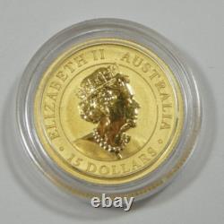 2020 Australia $15 Gold Kangaroo 1/10oz. 9999 Fine Gold in Capsule 2020 Australia $15 Gold Kangaroo 1/10oz. 9999 Fine Gold in Capsule