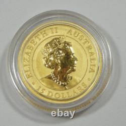 2020 Australia $15 Gold Kangaroo 1/10oz. 9999 Fine Gold in Capsule 2020 Australia $15 Gold Kangaroo 1/10oz. 9999 Fine Gold in Capsule
