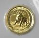 2020 Canada $10 Cad Gold Aquitaine Bull Coin 1/4 Oz. 9999 Fine Gold Sealed