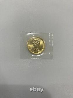 2020 Canada Gold Maple Leaf $5 1/10 oz Coin. 9999 Fine RCM Mint Sealed BU