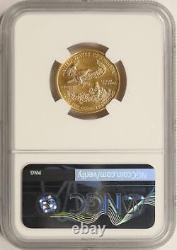 2020 Gold American Eagle $10 NGC MS69 1/4oz. 9999 Fine