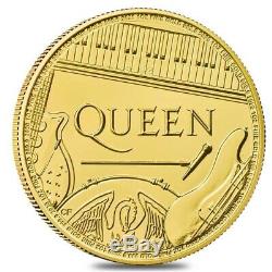 2020 Great Britain 1 oz Gold Music Legends Queen Coin. 9999 Fine BU