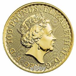 2020 Great Britain 1oz Gold Britannia. 9999 Fine BU
