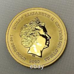 2020 Homer Simpson $100 1oz. 9999 FINE SOLID GOLD BULLION COIN