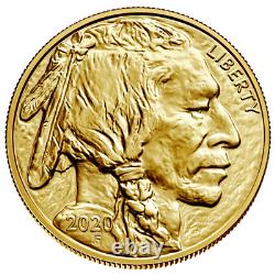 2020 US 1 Oz American Gold Buffalo $50 Coin Uncirculated Rare. 9999 Fine Gold