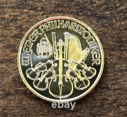 2021 1/10 oz Austrian Philharmonic Gold Coin (BU) 9999 Fine 2021 1/10 oz Austrian Philharmonic Gold Coin (BU) 9999 Fine