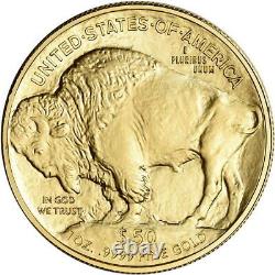 2021 American Buffalo $50 1 oz. 9999 Fine Gold Bullion Coin Uncirculated