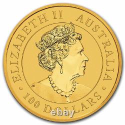 2021 Australia 1 oz Gold Kangaroo BU Perth Mint. 9999 Fine Gold