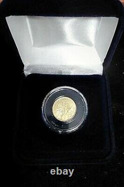 2021 Austrian 1/10 Gold Philharmonic BU Coin 1/10 oz. Fine Gold. 9999