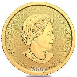 2021 Canada 1 oz Gold Panning for Gold Coin Klondike Gold Rush. 99999 Fine BU