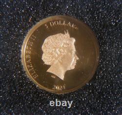 2021 Cook Is. $5 Montana Mourning Cloak 0.5 Gram. 999 Fine Gold NGC PF 70 UC 2021 Cook Is. $5 Montana Mourning Cloak 0.5 Gram. 999 Fine Gold NGC PF 70 UC