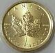 2021 Gold Canadian Maple Leaf 1/4 Oz. Fine Gold. 9999 Gem Brilliant