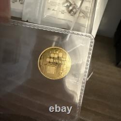 2021 Gold Coin 5 Gram Pure Gold Coin. 999 Solid Gold Bitcoin Commemorative Gold 2021 Gold Coin 5 Gram Pure Gold Coin. 999 Solid Gold Bitcoin Commemorative Gold