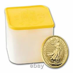2021 Great Britain 1 oz Gold Britannia BU Coin. 9999 Fine Gold