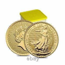 2021 Great Britain 1 oz Gold Britannia Coin. 9999 Fine BU