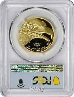 2021-W $100 American Liberty High Relief. 9999 Fine Gold Coin PR70DCAM FDOI PCGS