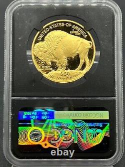 2021-W $50 Gold Buffalo NGC Pf 70 Ultra Cameo 1oz Coin. 9999 Fine (Edmund C Moy)