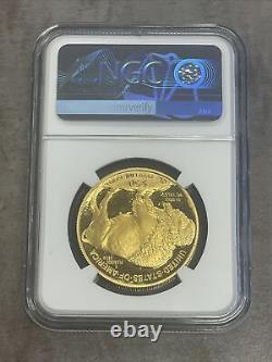 2021 W Buffalo G$50.9999 Fine PF66 NGC Ultra Cameo 1oz Gold Coin Beautiful Coin