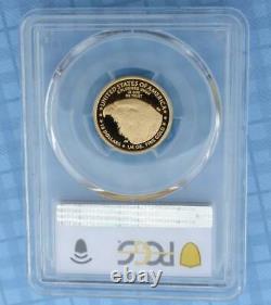 2021 W PCGS PR 69 D-Cam Type 2 Gold American Eagle $10 Coin, 1/4oz Fine Gold