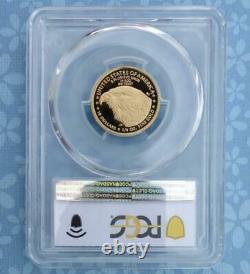 2021 W PCGS PR 70 D-Cam Type 2 Gold American Eagle $10 Coin, 1/4oz Fine Gold