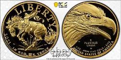2021 W PCGS PR69DCAM $100 American Liberty High Relief 1 oz. 9999 Fine Gold