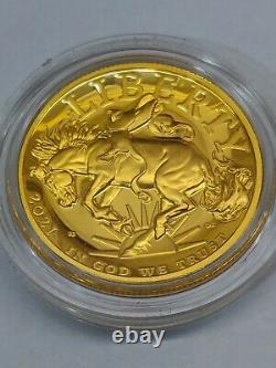 2021-w American Liberty High Relief Gold Coin 1 Oz 99.99% Fine Gold