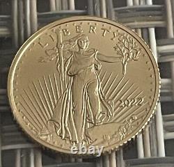 2022 1/10 oz American Gold Eagle Coin BU Mint