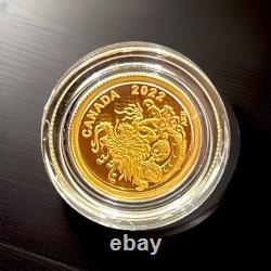 2022? 1.58g Canada Earth? Dragon PP Proof Gold Coin. 9999 Fine? (withBox & CoA)New 2022? 1.58g Canada Earth? Dragon PP Proof Gold Coin. 9999 Fine? (withBox & CoA)New