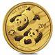 2022 15 Gram Chinese Gold Panda 40th Ann Privy 200 Yuan. 999 Fine Bu (sealed)