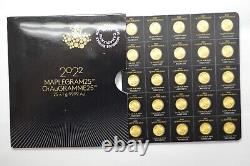 2022 25 x 1g Canadian Gold Maples 50 cents Coin 9999 Fine Maplegram25 In Assay