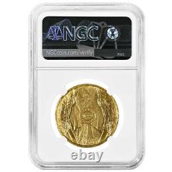 2022 South African Big Five 1 oz Gold Elephant. 9999 Fine NGC MS70 FDI First Lab