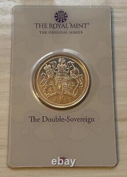 2022 United Kingdom Double Sovereign (Elizabeth II) 916.7 Gold Coin In Blister