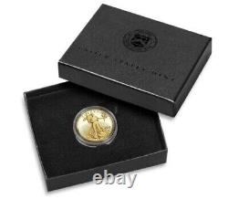 2022-W American Eagle $10 1/4th oz Fine GOLD Proof Coin 22ED