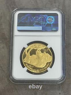 2022 W Buffalo G$50.9999 Fine PF66 NGC Ultra Cameo 1oz Gold Coin Beautiful Coin