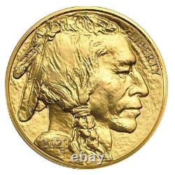 2023 1 oz American Buffalo Gold Coin (BU) 0.9999 Fine Gold
