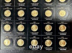 2023 25x1 gram Gold Maplegram25 RCM Royal Canadian Mint. 9999 Fine in Assay