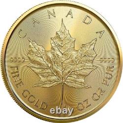 2023 Canada Gold Maple Leaf 1/4 oz. 9999 Fine Gold $10 Coin Sealed