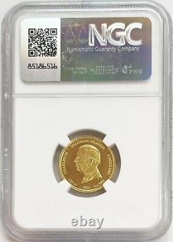 2023 Gold Solomons 9/11 Never Forget. 9999 Fine Gold $5 Coin Ngc Ms 68