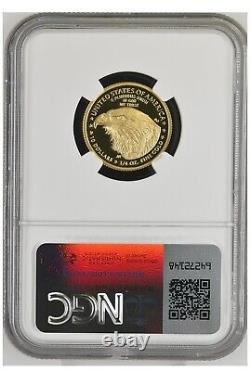 2023-W American Eagle $10 1/4th oz Fine GOLD Proof NGC PF70