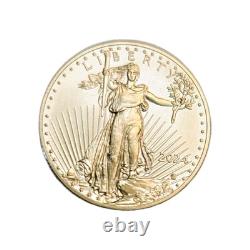 2024 1/2 oz $25 Eagle Fine Gold Coin Uncirculated US Mint
