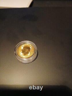 2024 1/4 oz. 999 Fine Gold Britannia and Liberty Coin in OGP