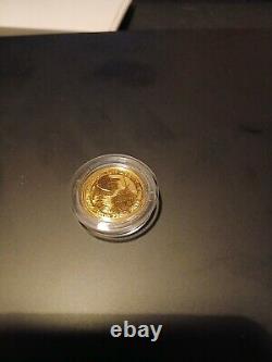 2024 1/4 oz. 999 Fine Gold Britannia and Liberty Coin in OGP