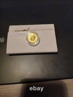 2024 1/4 oz. 999 Fine Gold Britannia and Liberty Coin in OGP