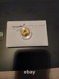 2024 1/4 oz. 999 Fine Gold Britannia and Liberty Coin in OGP