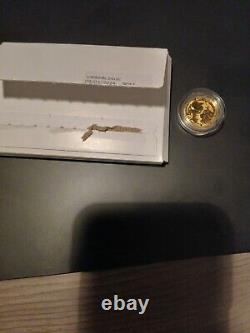 2024 1/4 oz. 999 Fine Gold Britannia and Liberty Coin in OGP