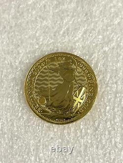 2024 British Royal Mint Gold Britannia King Charles 1 oz. 9999 fine £100 Coin