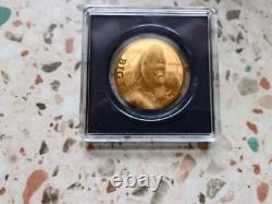 2024 Chad. 999 Fine Gold Coin Gorilla Monkey Africa Big Five Wildlife WWF RARE 2024 Chad. 999 Fine Gold Coin Gorilla Monkey Africa Big Five Wildlife WWF RARE