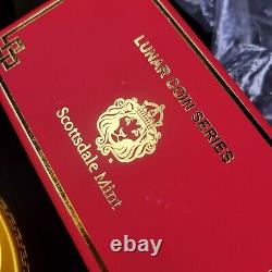 2024 Samoa Lunar Year of the Dragon 1 oz 9999 Fine Gold $88 Tala #692 (R676)